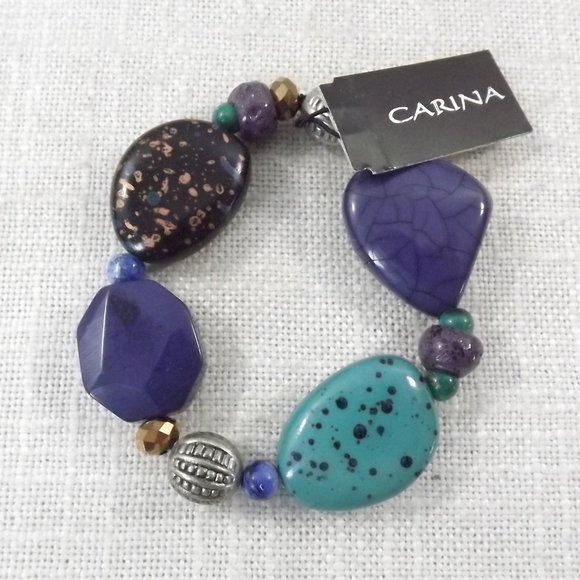 Carina Stretch Bracelet NOS - Picture 1 of 4